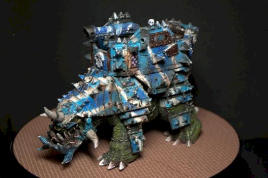 Ork Death Skull Squiggoth by Eye0fHoruS