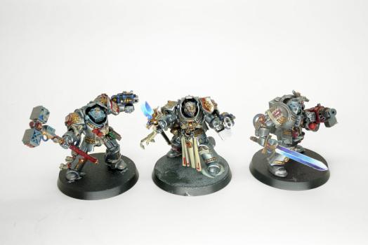 Grey Knight Terminators by iotaomicron