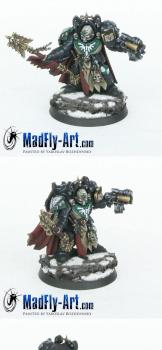 Dark Angels Terminator Interrogator-Chaplain by MadFlyArtStudio