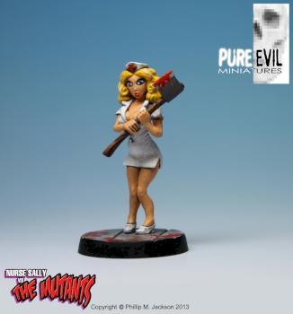Nurse Sally by PureEvilMiniatures.com by Pure Evil Miniatures