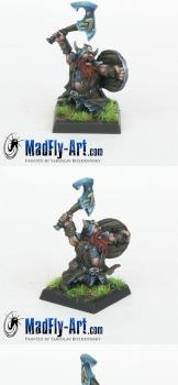 Dhulrekk Thulfinson, Rune Warrior by MadFlyArtStudio