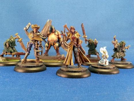 Malifaux Witch Hunter Army by ivellos