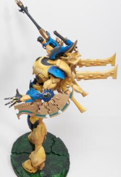 Eldar Wraithknight of Iyanden by Apaintingchaos