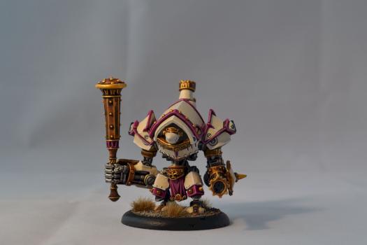 Protectorate of Menoth Reckoner by Macheye