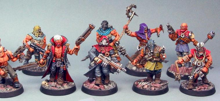 Dark Vengeance Chaos Cultists by Grimvar