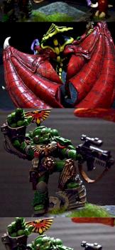 Hive Tyrant Winged Fire Beetle by usntech