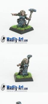 Valana, Forgemaiden Sergeant by MadFlyArtStudio