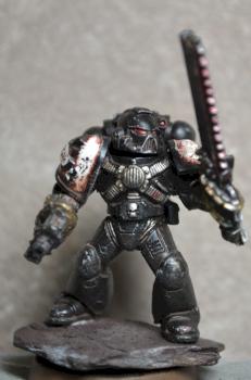 Black Templar Initiate by Eye0fHoruS
