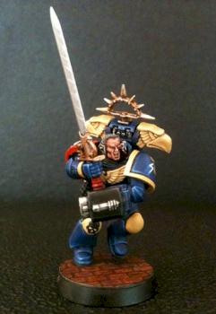 Space Marine Captain Corentin - Stormhammers 3rd Co. by Squig