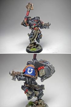 space marine chaplain by Wootton