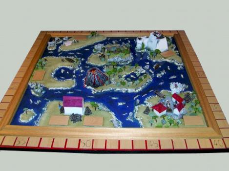 table du jeu Days of Wonder La Crique des Pirates by captainbigleux