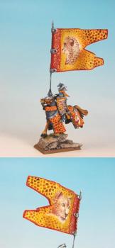 WARHAMMER Brtonnian   Standard Bearer by rene