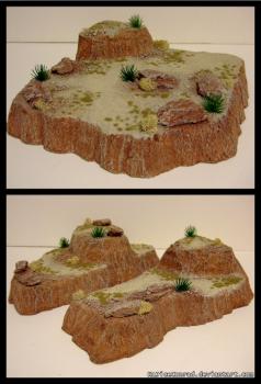 Rocky Desert Terrain by KaJice