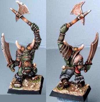 Old plastic Black Orc by Wristaction