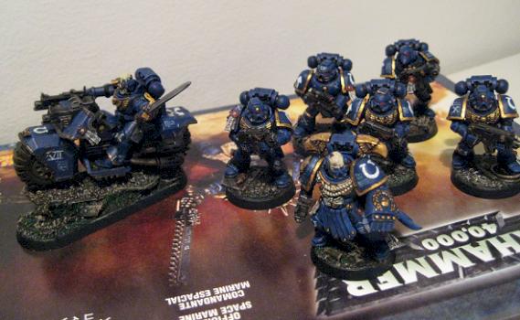 2nd company Ultramarines by kung david