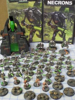 1800 Point Necron Army by CptnWaffles