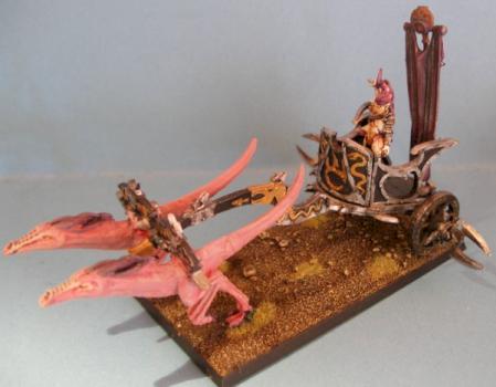 Slaanesh Demon Chariot by elvslayer