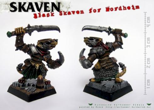 Black Skaven for Mordheim Warband by Rince