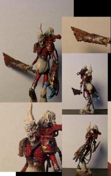 Nurgle Possessed Aspiring Champion by Flaminsnowman