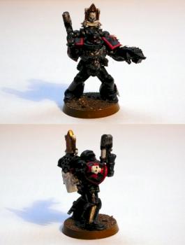Black Temlpars Command Squad Leader by hajeknorek