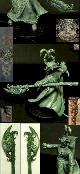 Champion of Tzeentch (28 mm) by Chasm Keeper