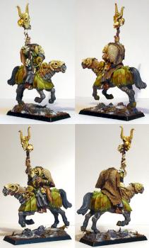 Mounted Chaos Sorcerer by Mos