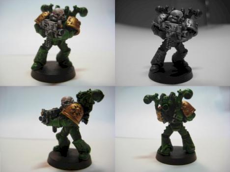 Chaos Space Marine by Wulf328