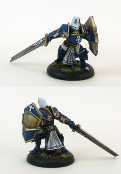 Sir Ekkrion Ganis, Paladin of Menoth by Countersunk81