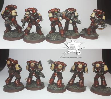 Blood Ravens - Intercessors squad with auto-bolt rifles by Kova