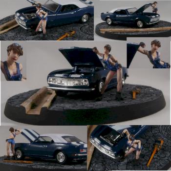 Brandy, the Motor Maiden - Miniature Factory by DragonVT