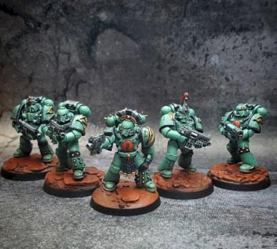 Sons of Horus Tactical Squad by tomitchoe