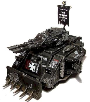 Predator Tank Black Templars by ebeneben