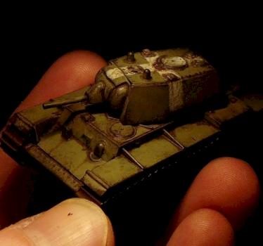 1/100 scale Soviet KV1 by DJsMinis