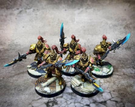Custodian Guard with Guardian Spears by tomitchoe