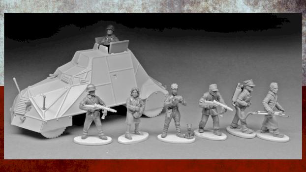 Warsaw 1944 Kickstarter Minis by Infamous JT