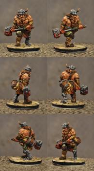 Thundergut - Zombicide Black Plague by Justin Lilo