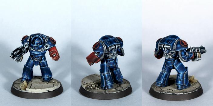 Space Marines Crimson Fists Tartaros Terminator by rc555
