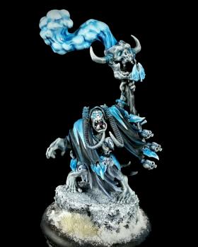 Shaman of the Frozen Fist by darcybono