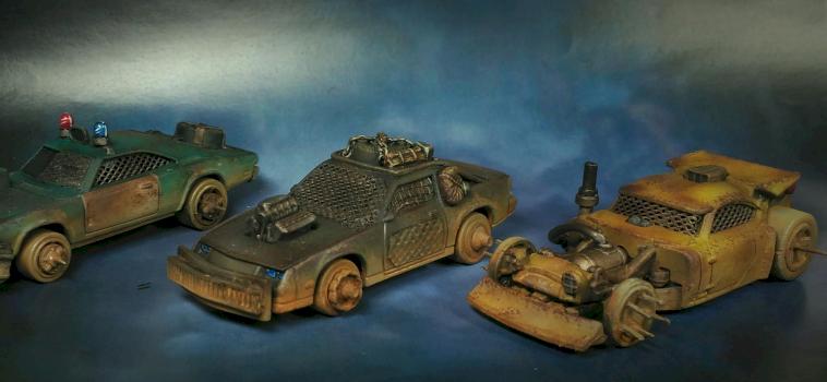 Postapocalyptic cars hot wheels by raivan