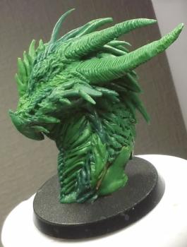 a head of dragon (practice) by tichiro