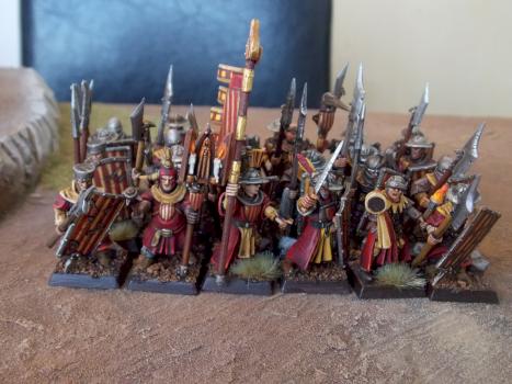 Bretonnian Peasants by neojarlaxe