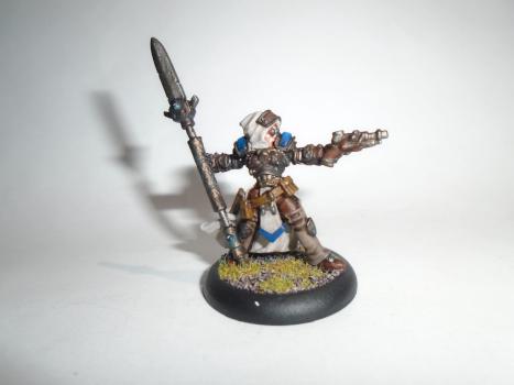 Captain Victoria Haley - Cygnar by w013ejb