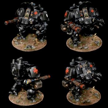 Black Templars Primaris Redemptor Dreadnought by vermin`