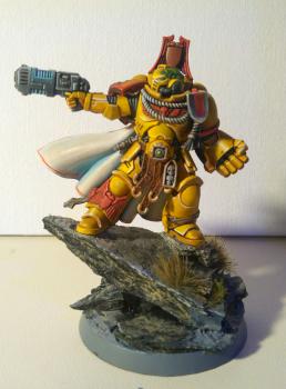 Primaris Captain with Power Fist by HereTek