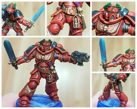 Blood Angels Captain by Enrique0000