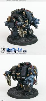 Deathwatch Venerable Dreadnought by MadFlyArtStudio