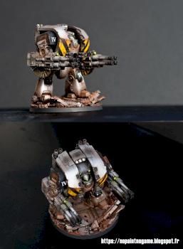 Forge world légio Iron warrior Léviathan dreadnought by Nopaintnogame