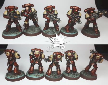 Blood Ravens - Intercessors squad with stalker pattern bolt rifles by Kova