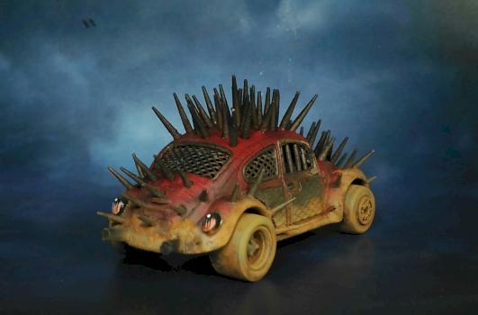 Postapocalyptic car vw beetle by raivan