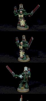 Dark Angels Veteran Sergeant Raphael by Dark Seraph